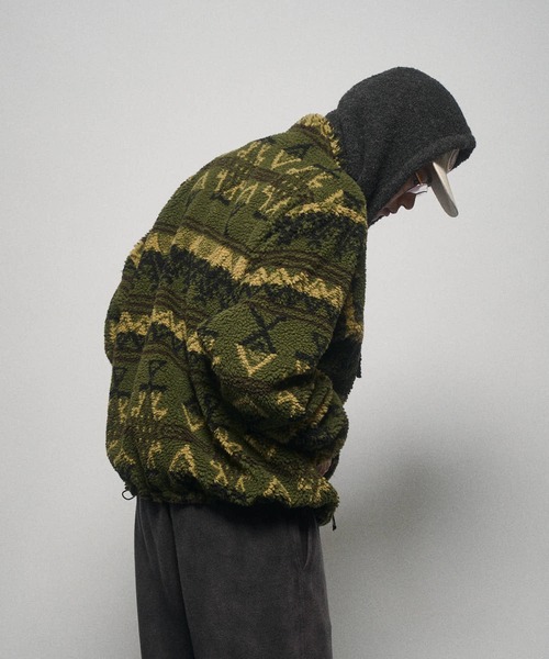 THE BOLDMAN ブルゾン アウター reversible boa blouson