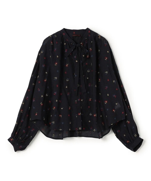 TOMMOROW LAND collection エンブロイダリー　ブラウス TOMORROWLAND collection ブラウス シャツ シアーサークルエン