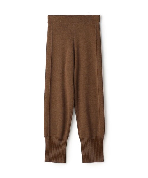 BACCA（バッカ） パンツ エクストラファインメリノウール ニットパンツ