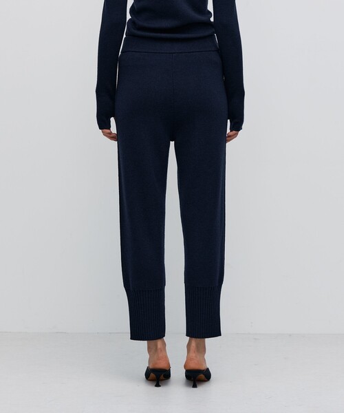 BACCA（バッカ） パンツ エクストラファインメリノウール ニットパンツ