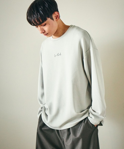 【新品未開封】Chevon コラージュアートロンT ホワイト Lサイズ LANY 日本限定コラボロングTシャツ Japanese Demon L/TEE ロンT