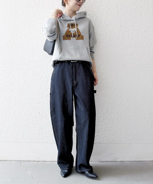 パーカー 「SHIPS any別注」THE KNiTS:「洗濯機可能」ロゴプリント フーディー パーカー レディース | SHIPS any | 03