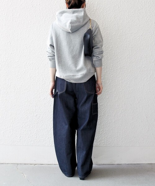 パーカー 「SHIPS any別注」THE KNiTS:「洗濯機可能」ロゴプリント フーディー パーカー レディース | SHIPS any | 04