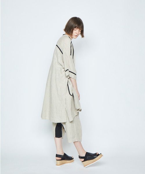 「gomme」 サルエルパンツ MEDIUM ブラック レディース_画像6