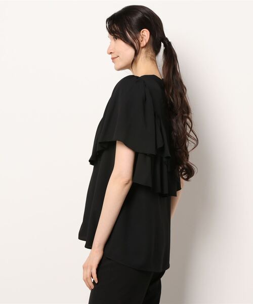 「STYLE DELI」 半袖ブラウス FREE ブラック レディース_画像5