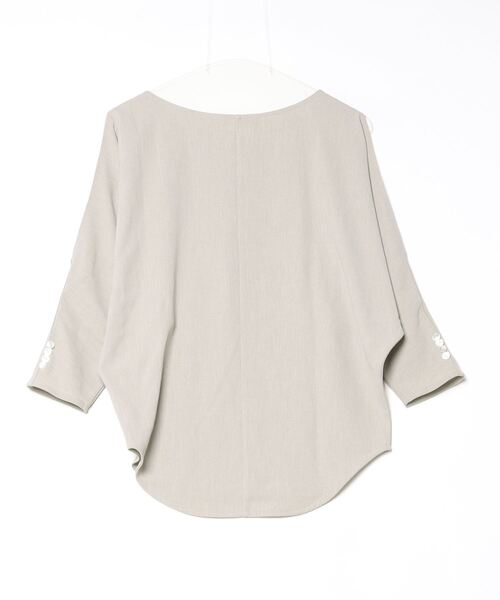 「GOUT COMMUN」 ドルマンスリーブブラウス 38 グレー レディース_画像2