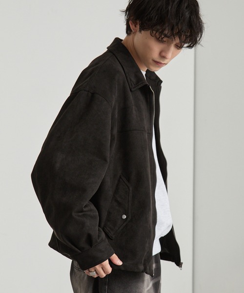 MONO-MART（モノマート） ブルゾン アウター ブラッシュド オーバー