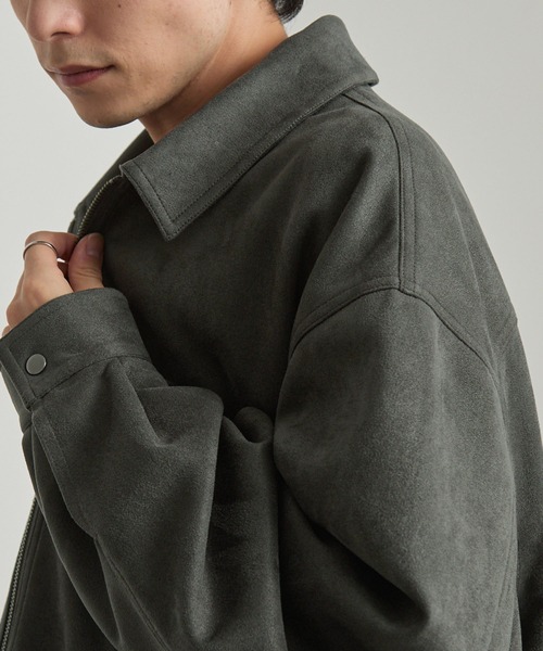 MONO-MART（モノマート） ブルゾン アウター ブラッシュド オーバー