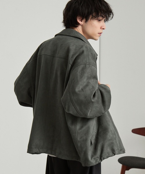 MONO-MART（モノマート） ブルゾン アウター ブラッシュド オーバー