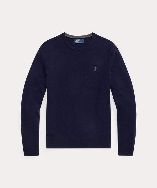 【タグ付・新品未使用】 Polo ラルフローレン　クルーネックニットセーター　M POLO RALPH LAUREN（ポロ・ラルフローレン） ラルフローレン セーター