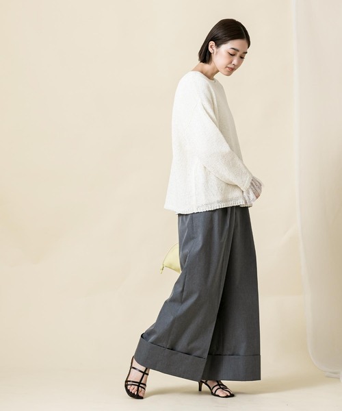 「Gready Brilliant」 「tomberduciel」長袖ニット FREE ダークブラウン レディース_画像3