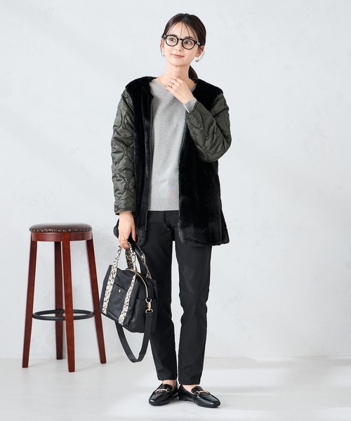 a.v.v（アー・ヴェ・ヴェ） モッズコート コート ライナー付きモッズ