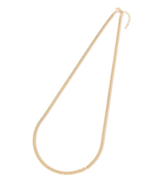 GLOBAL WORK（グローバルワーク） ネックレス 変形オーナメント二連