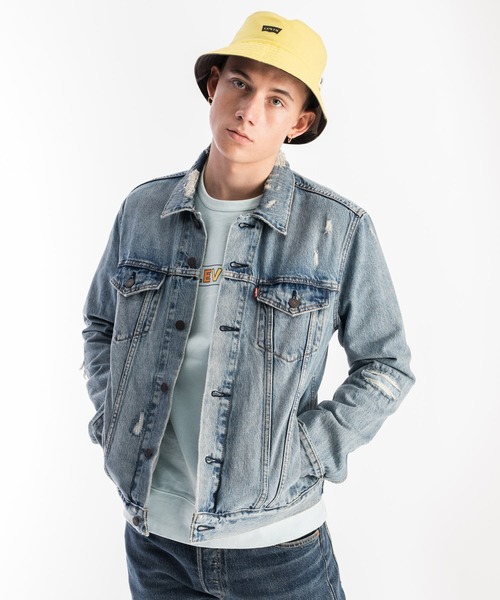 Levi's ライトブルーデニムジャケット Levi's 「Levi's」 デニムジャケット M ライトインディゴブルー