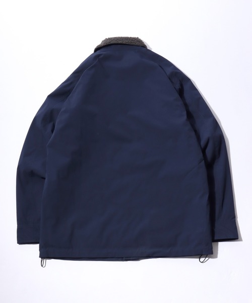 カバーオール N-1 撥水・防風・ストレッチ 襟ボアデッキジャケット