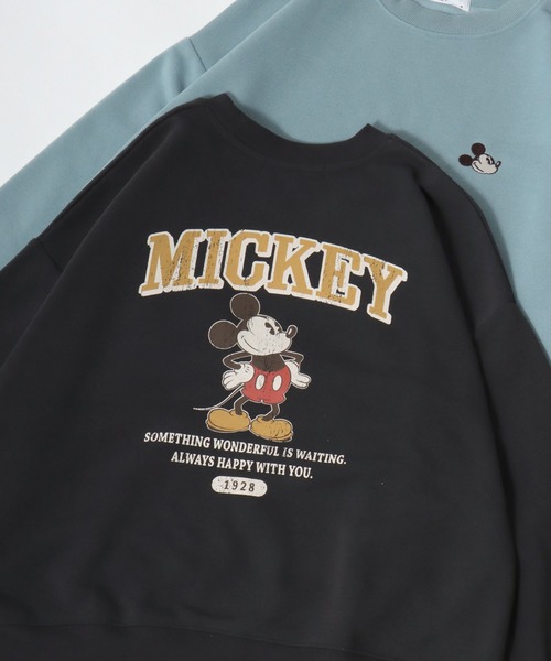 Disney トレーナー スウェット 2025AW Disney/ディズニー ミッキー