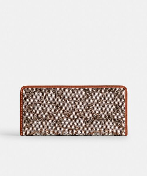 COACH（コーチ） 財布 エッセンシャル スリム ウォレット・クリスタル