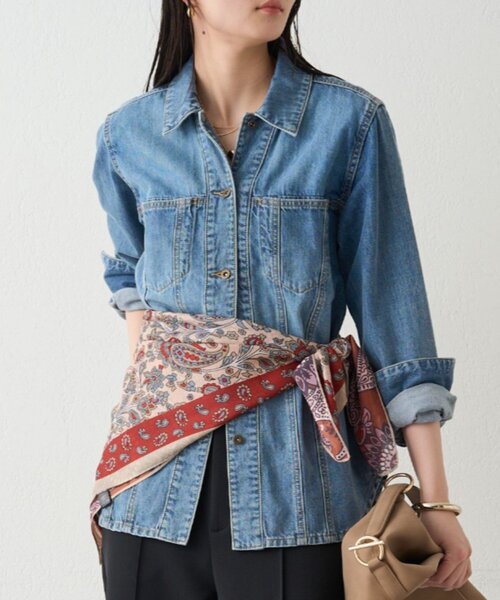 Loungedress（ラウンジドレス） ブラウス シャツ 「20周年限定」デニム