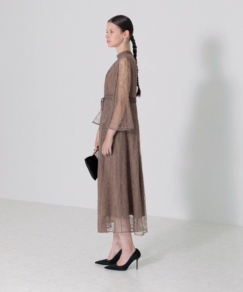 「Leja」 ノースリーブワンピース MEDIUM グリーン レディース_画像7