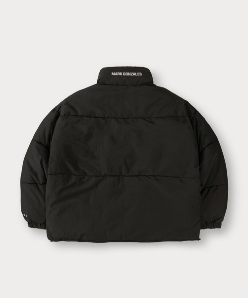 「（What it isNt）ART BY MARKGONZALES」 中綿ブルゾン M ブラック メンズ_画像4