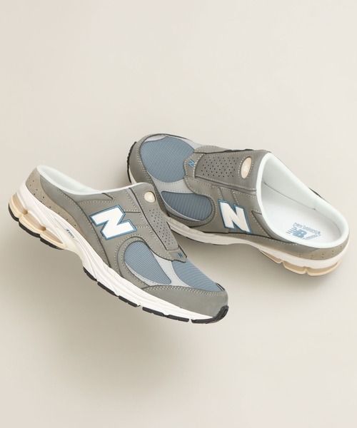 New Balance（ニューバランス） スリッポン 24.5cm グレー メンズ