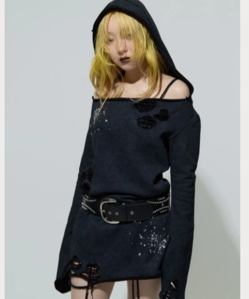 neith.（ネイス） ワンピース neith./ネイス/Love Veil Sweat Dress