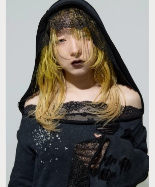 neith.（ネイス） ワンピース neith./ネイス/Love Veil Sweat Dress