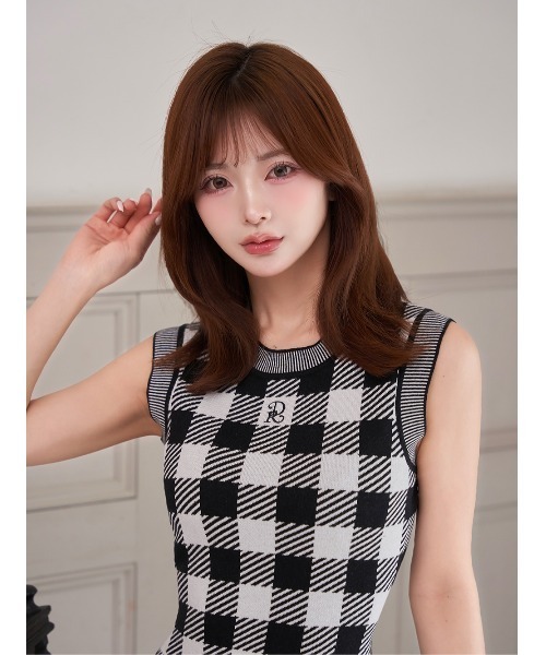 Darich（ダーリッチ） ノースリーブワンピース FREE ブラック