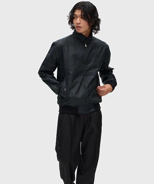 FRED PERRY（フレッドペリー） ブルゾン アウター Black Watch Tartan