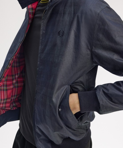 FRED PERRY フレッドペリー ブラックウォッチ リバーシブル ジャケット FRED PERRY（フレッドペリー） ブルゾン アウター Black Watch Tartan