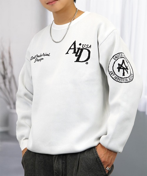 セーター ニット 映える主役級トップス アートデザイン ボリューム袖