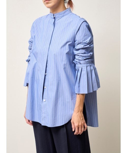 「styling/」 長袖ブラウス FREE ブルー レディース_画像10