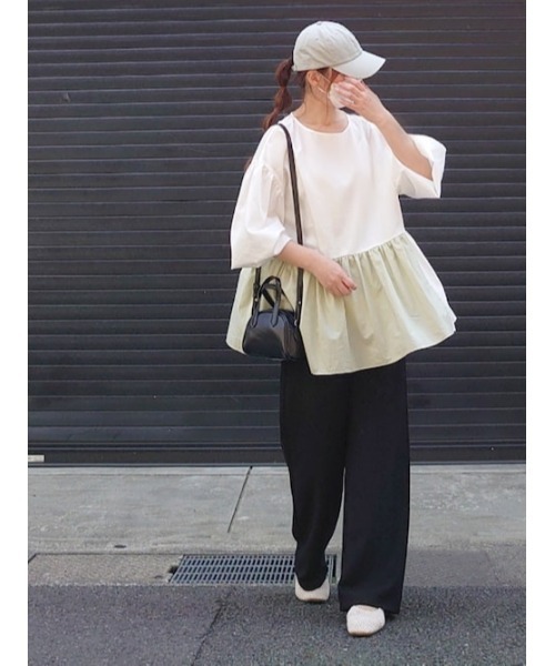 「L.H.P」 ショルダーバッグ FREE グリーン レディース_画像9