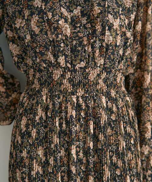 YECCA VECCA（イェッカヴェッカ） ワンピース フラワー柄フリル