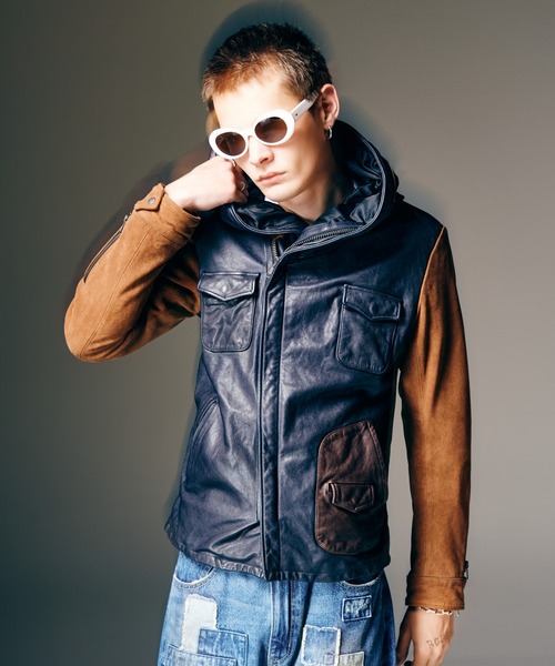 glamb Rosso riders〈ロッソライダース〉 予約商品】glamb(グラム) Carol Rosso Riders Jacket / キャロルロッソ