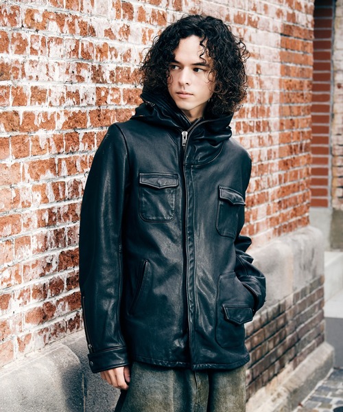 glamb（グラム） 革ジャン ライダース Carol Rosso Riders Jacket