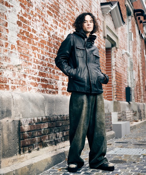 glamb（グラム） 革ジャン ライダース Carol Rosso Riders Jacket