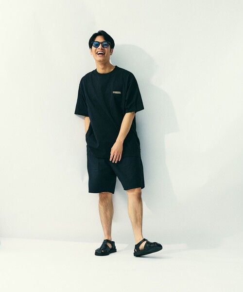 「PENDLETON」 半袖Tシャツ LARGE ライトグレー メンズ_画像7