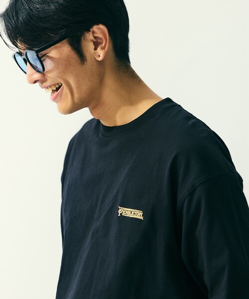 「PENDLETON」 半袖Tシャツ LARGE ライトグレー メンズ_画像9