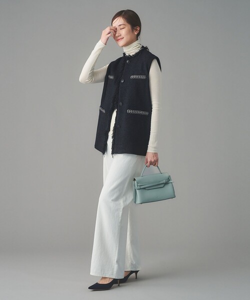 UNITED ARROWS（ユナイテッドアローズ） ベスト ジレ 2トーン ツイード