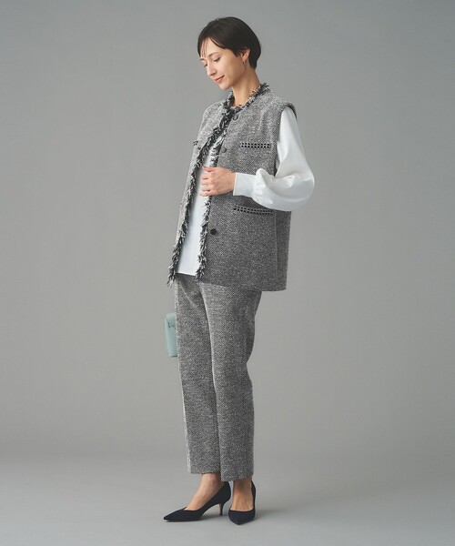 UNITED ARROWS（ユナイテッドアローズ） ベスト ジレ 2トーン ツイード