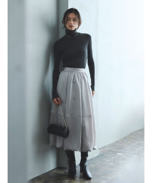 anuans（アニュアンス） ニット セーター スラッシュリブニット