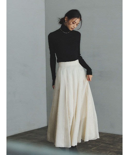 anuans（アニュアンス） ニット セーター スラッシュリブニット