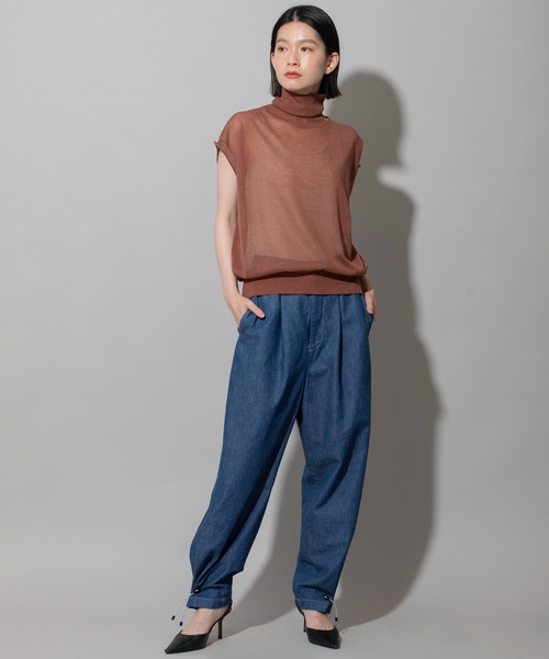 「Munich」 デニムパンツ M ブルー レディース_画像2