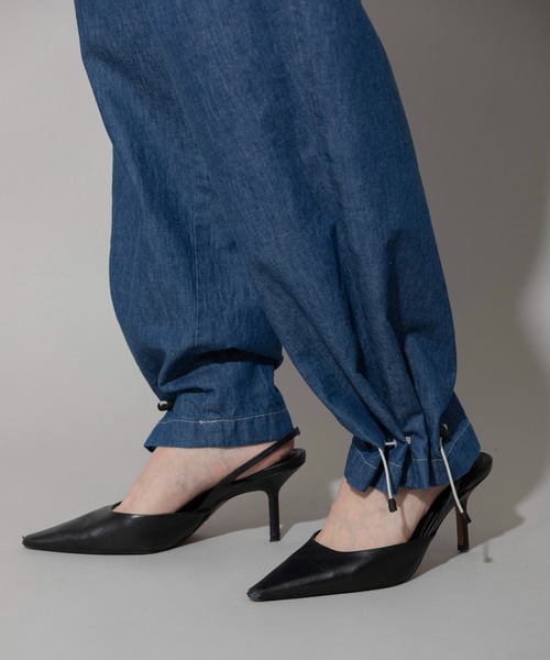 「Munich」 デニムパンツ M ブルー レディース_画像9