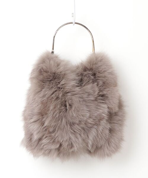 「VIOLAd'ORO」 ハンドバッグ - グレー レディース_画像2