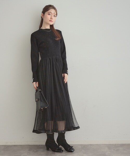 Couture Brooch（クチュール ブローチ） ワンピース 「S-LL/キラキラ