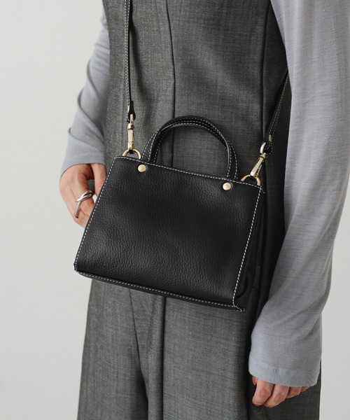 新品・未使用　russet ラシット　2way バッグ　トート・ショルダーバッグ russet（ラシット） 2WAYバッグ FREE ブラック レディース : ZOZOTOWN