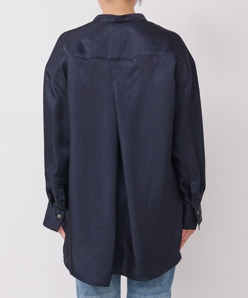 「RIVE DROITE」 長袖ブラウス FREE ネイビー レディース_画像4