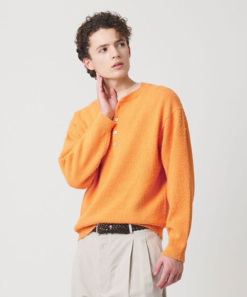 BEAUTY＆YOUTH UNITED ARROWS セーター ニット リラックス 4ボタン